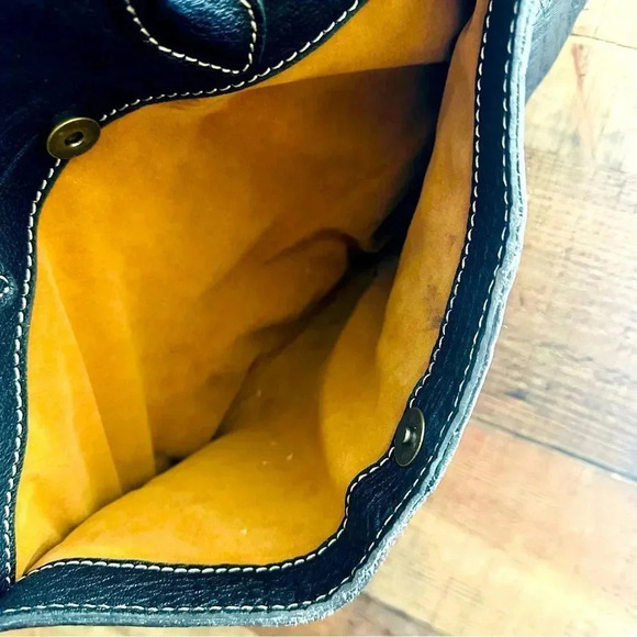 Patricia Nash Rodano Heavy Grain Pebbled Leather Satchel - Picture 10 of 10